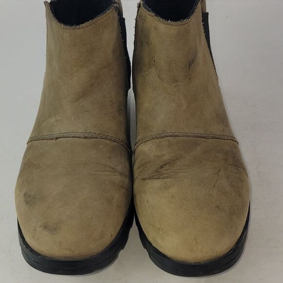 Sorel Emelie Chelsea Major Tan Women's Ankle Boots - Picture 12 of 16